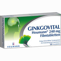 Ginkgovital Heumann 240 Mg Filmtabletten 30 Stück