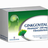 Ginkgovital Heumann 240 Mg Filmtabletten 120 Stück