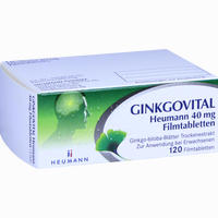 Ginkgovital Heumann 40 Mg Filmtabletten 120 Stück