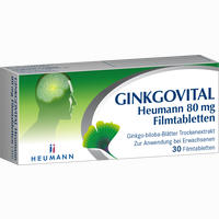 Ginkgovital Heumann 80mg Filmtabletten 30 Stück