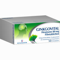 Ginkgovital Heumann 80mg Filmtabletten 120 Stück