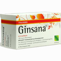 Ginsana G115 Kapseln 60 Stück