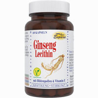 Ginseng- Lecithin Kapseln 60 Stück