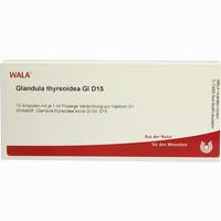 Glandula Thyreoidea Gl D15 Ampullen 10 x 1 ml