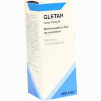 Gletar Spag.peka N Tropfen 50 ml