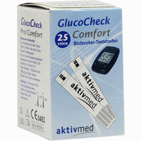 Gluco Check Comfort Teststreifen 25 Stück