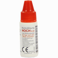 Gluco- Test Plus Kontrolllösung Hoch 4 ml