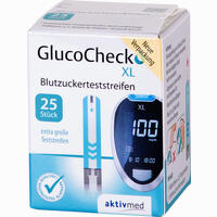 Glucocheck Xl Blutzuckerteststreifen 25 Stück