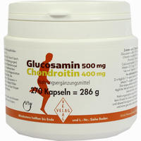 Glucosamin 500 Mg + Chondroitin 400 Mg Kapseln 270 Stück