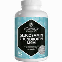 Glucosamin Chondroitin Msm Vitamin C Vispura Kapseln 240 Stück