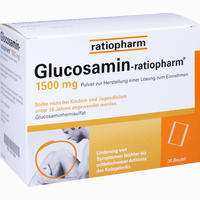 Glucosamin- Ratiopharm 1500mg Beutel 30 Stück
