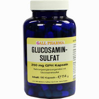 Glucosaminsulfat Kapseln 250mg 180 Stück