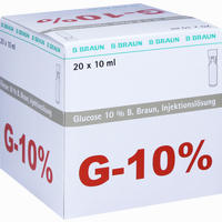 Glucose 10% Braun Mini- Plasco Connect Injektionslösung 20 x 10 ml