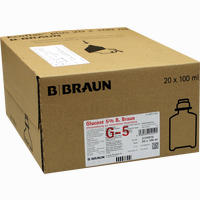 Glucose 5% B.braun Ecoflac Plus Infusionslösung 20 x 100 ml