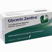 Glycerin Zentiva Suppositorien Zäpfchen 10 Stück
