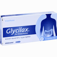 Glycilax für Erwachsene Zäpfchen 12 Stück