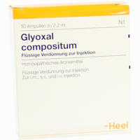 Glyoxal Comp Ampullen 10 Stück