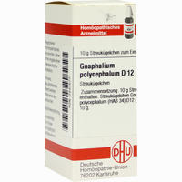 Gnaphalium Polyc D12 Globuli 10 g