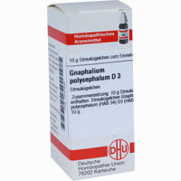 Gnaphalium Polyc D3 Globuli 10 g