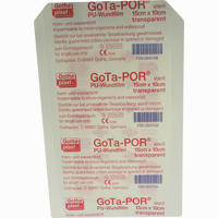 Gota Por Pu- Wundfilm Steril 15 X 10cm Transparent 1 Stück