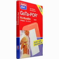 Gota- Por Pu Wundfilm Steril 15x10cm Pflaster 5 Stück