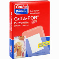 Gota- Por Steril Pu Wundfilm 7.2x5cm Pflaster 5 Stück