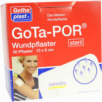 Gota Por Wund Ste 100x60mm 50 Stück