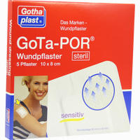 Gota Por Wund Ste 100x80mm 5 Stück