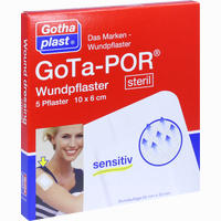 Gota- Por Wundpflaster Steril 100mmx60mm 5 Stück
