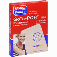 Gota- Por Wundpflaster Steril 7.2x5cm Hautfarben 5 Stück