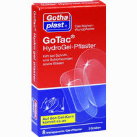 Gotac Hydrogel- Pflaster in 2 Größen 8 Stück