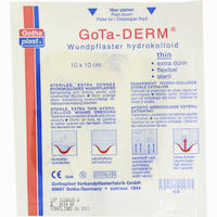 Gotha- Derm Hydrokolloides Wundpflaster 10cmx10cm 1 Stück