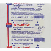 Gotha- Derm Hydrokolloides Wundpflaster 10cmx5cm 1 Stück