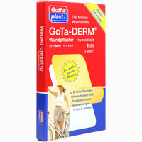 Gotha- Derm Hydrokolloides Wundpflaster 10cmx5cm 10 Stück
