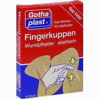 Gothaplast Fingerkuppen- Wundpflaster Elastisch 10 Stück