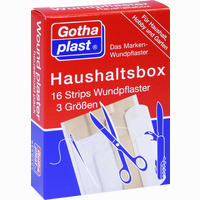 Gothaplast Haushaltsbox (strips) Pflaster 16 Stück