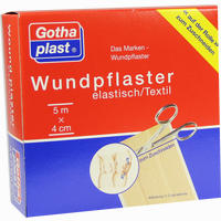 Gothaplast Wundpflaster Elastisch 5mx4cm 1 Stück