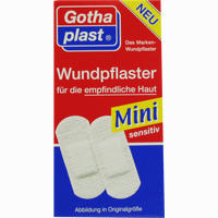 Gothaplast Wundpflaster Mini Sensitiv 4x1.7cm 20 Stück