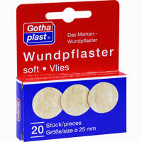 Gothaplast Wundpflaster Soft/vlies 2.5cm 20 Stück