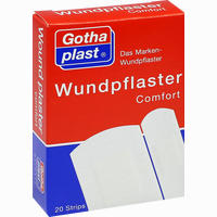 Gothaplast Wundpflaster Strips Comfort 20 Stück