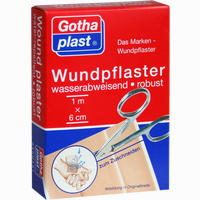 Gothaplast Wundpflaster Wasserabweisend Robust 1mx6cm 1 Stück
