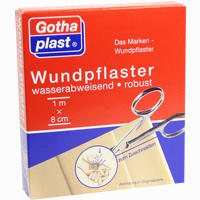 Gothaplast Wundpflaster Wasserabweisend Robust 1mx8cm 1 Stück