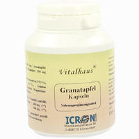 Granatapfel Kapseln Vitalhaus 100 Stück