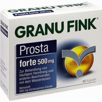 Granu Fink Prosta Forte 500mg Hartkapseln 80 Stück