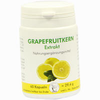 Grapefruitkern Extrakt Kapseln 60 Stück