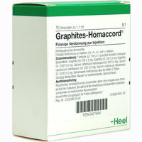 Graphites Homaccord Ampullen 10 Stück