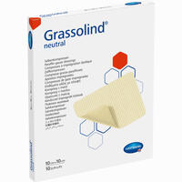 Grassolind Salbenkompressen Steril 10x10cm 10 Stück