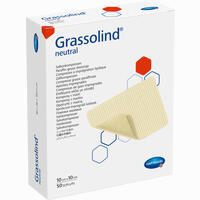 Grassolind Salbenkompressen Steril 10x10cm 50 Stück