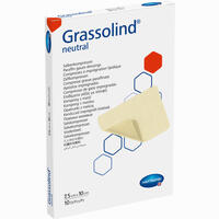 Grassolind Salbenkompressen Steril 7.5x10cm PAUL HARTMANN 10 Stück