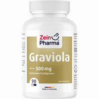 Graviola Kapseln 500mg Hochreines Blattpulver Aus Peru 90 Stück